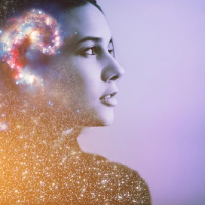 Double,Multiply,Exposure,Abstract,Portrait,Of,A,Dreamer,Cute,Young