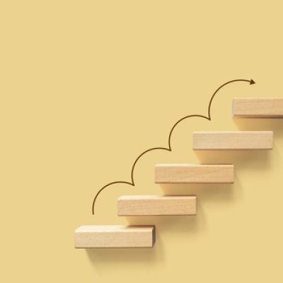 Growth,Or,Increase,Design,Concept.,Cube,Block,Staircase,Moving,Step